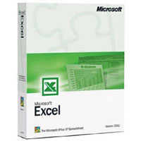 Microsoft Mk/MS Excel 2002/EN CD W32 (065-03763)